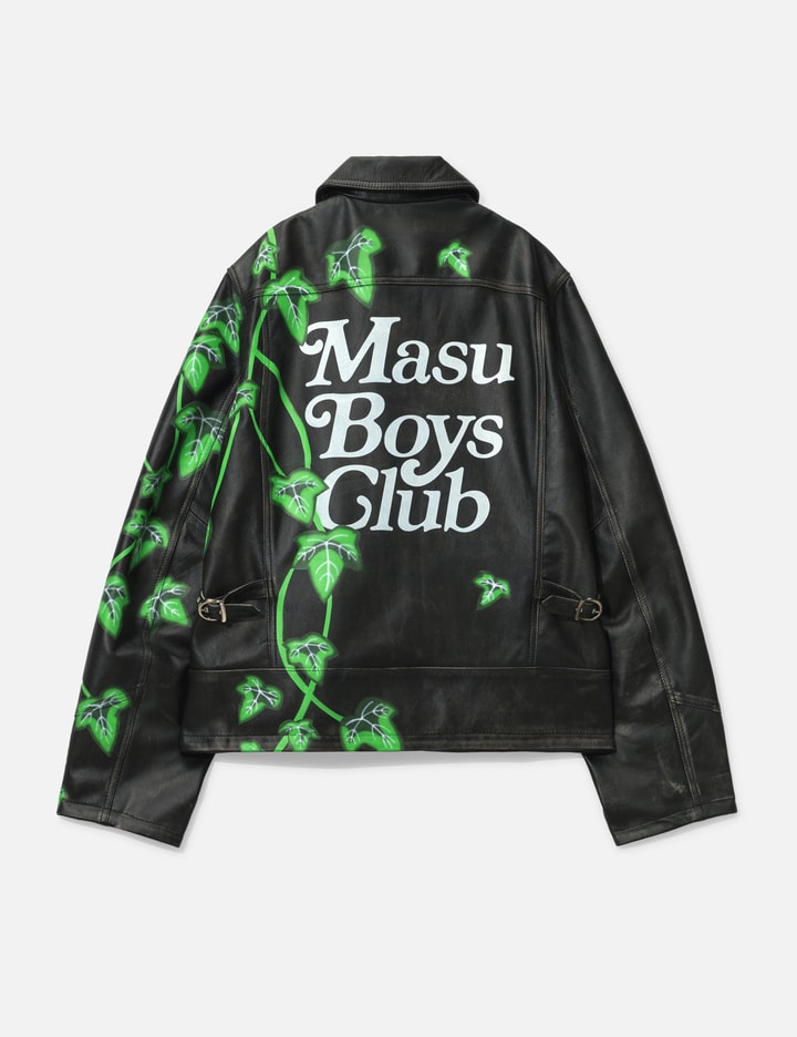 Masu x Verdy M.B.C. Leather Sports Jacket