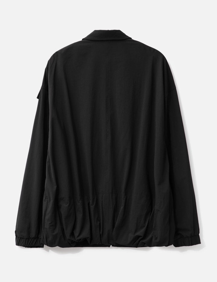 DOUBLE LAYERED ZIP UP SHIRT