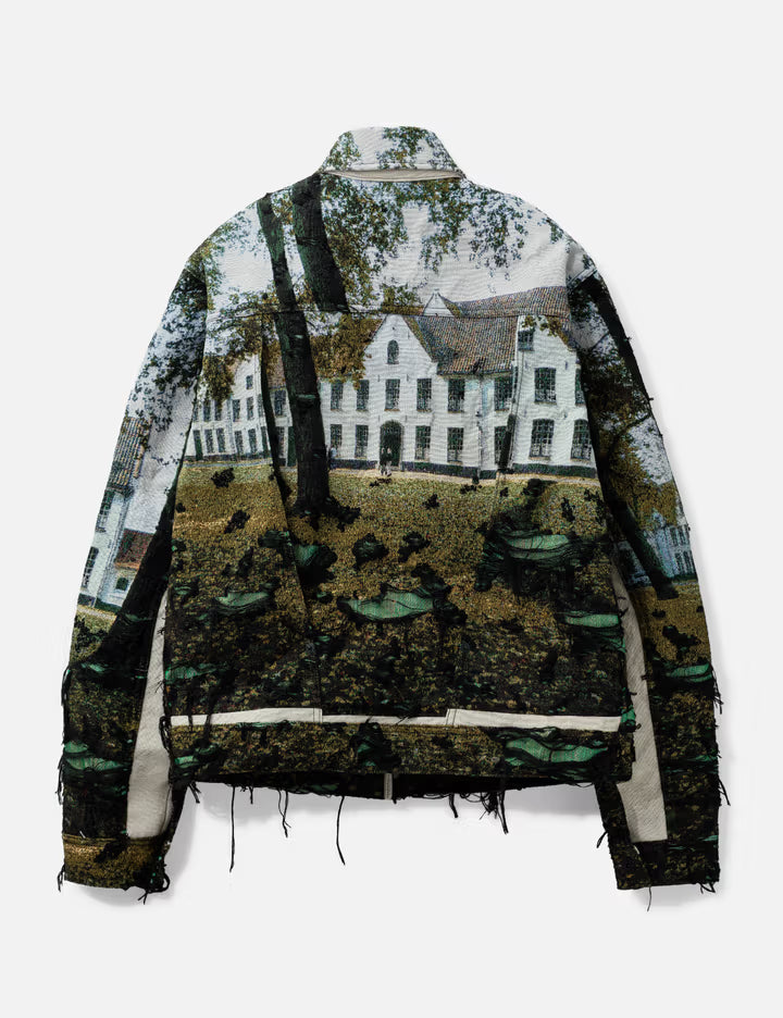 Gobelin Weave Trucker Jacket