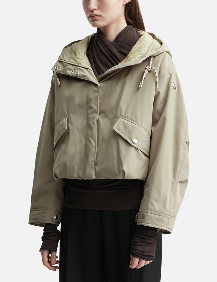 Eucalyptus Hooded Short Down Jacket