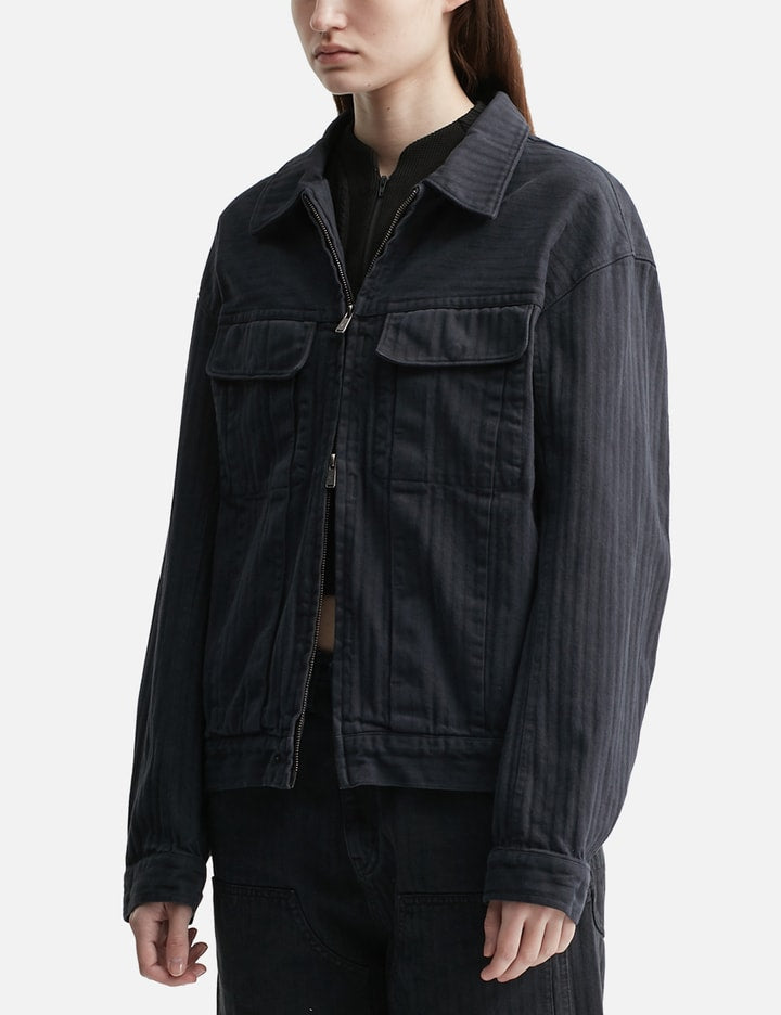 HBT Zip Trucker Jacket