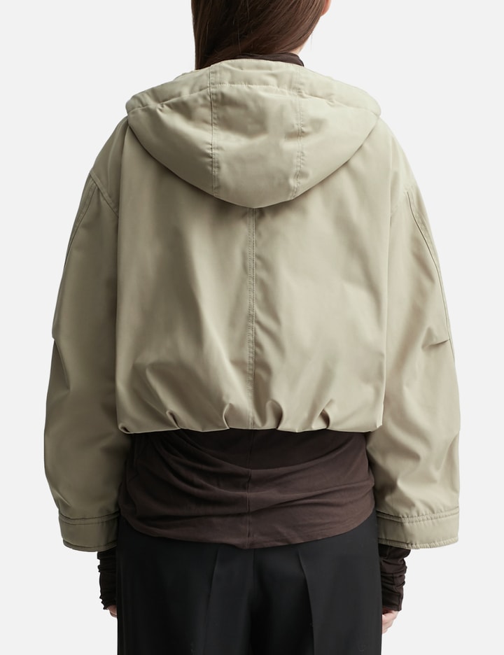 Eucalyptus Hooded Short Down Jacket