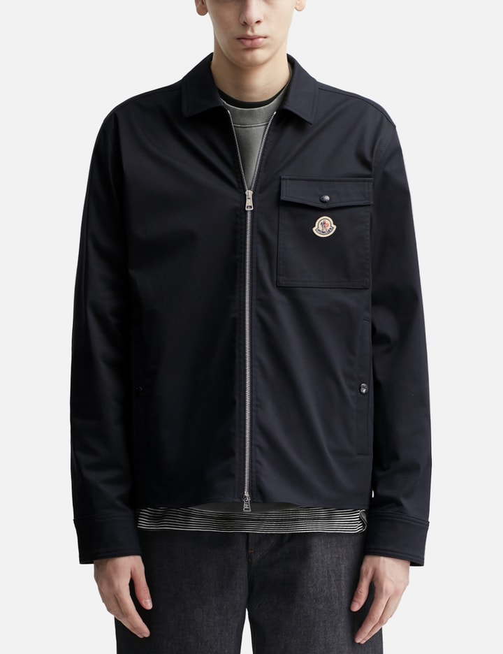 Zip-up Shirt Jacket
