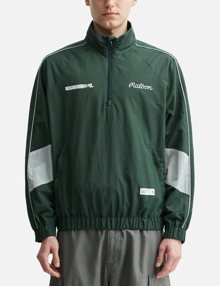 NH X MALBON GOLF . QUARTER ZIP JACKET