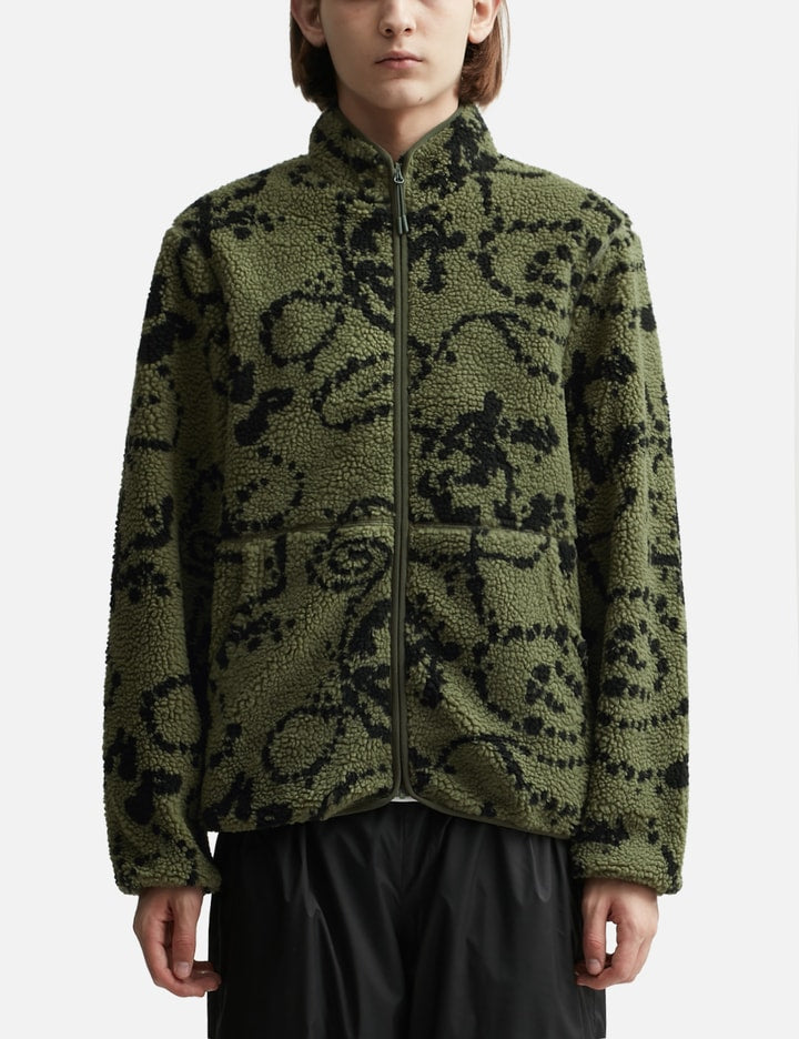 Printed Fleece Jacket