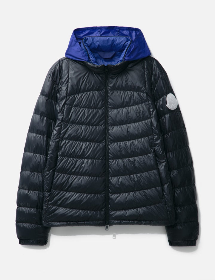 Galeso Hooded Curvy-Quilted Short Down Jacket