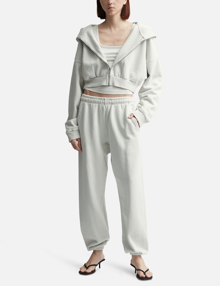 Cropped Full Zip