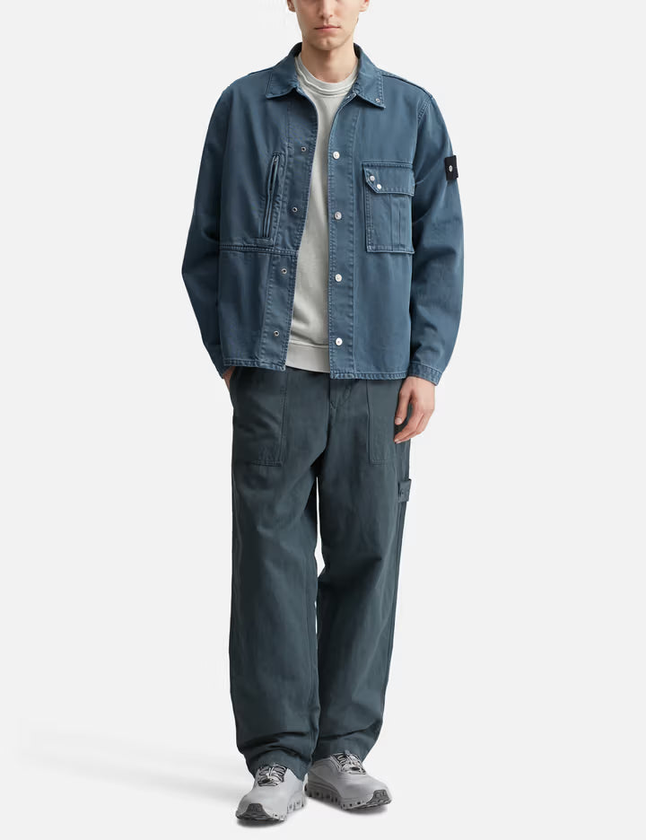 Denim Indigo Comfort Fit Overshirt