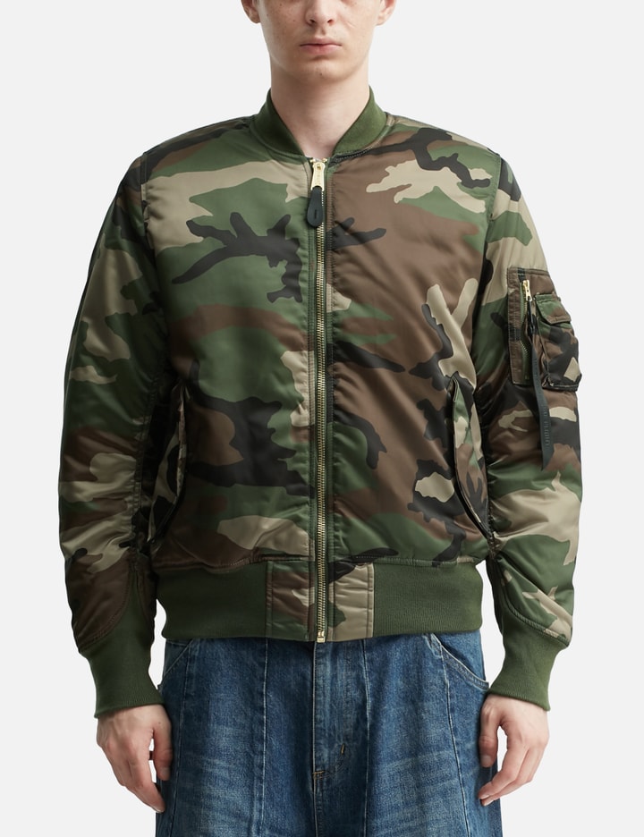 MA-1 Base Flight Bomber Jacket Camo