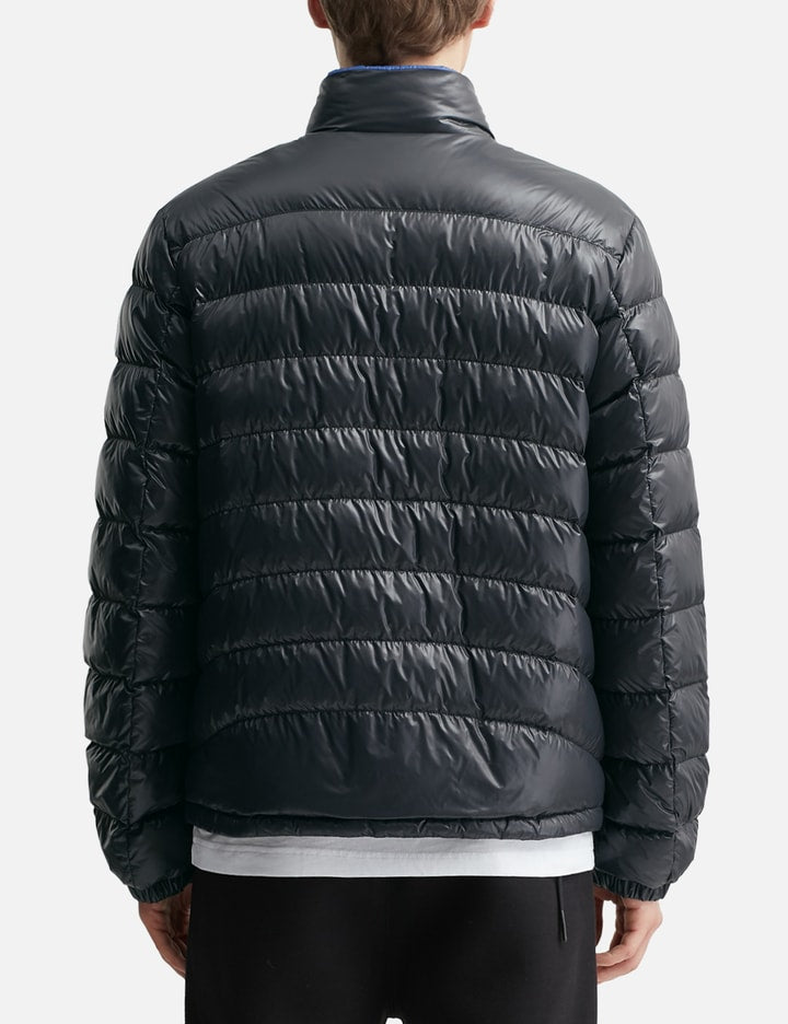 Galeso Hooded Curvy-Quilted Short Down Jacket