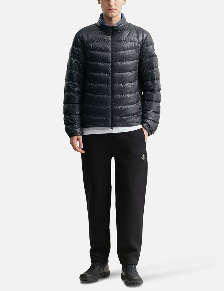 Galeso Hooded Curvy-Quilted Short Down Jacket