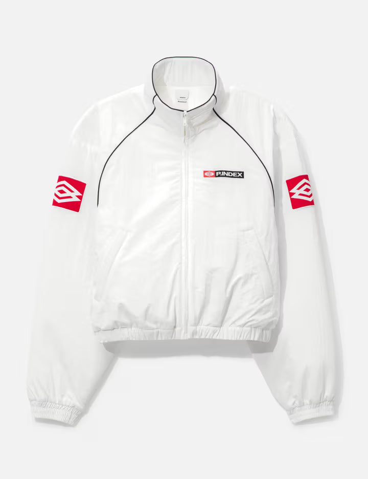 Exaggerated Shoulder Track Jacket