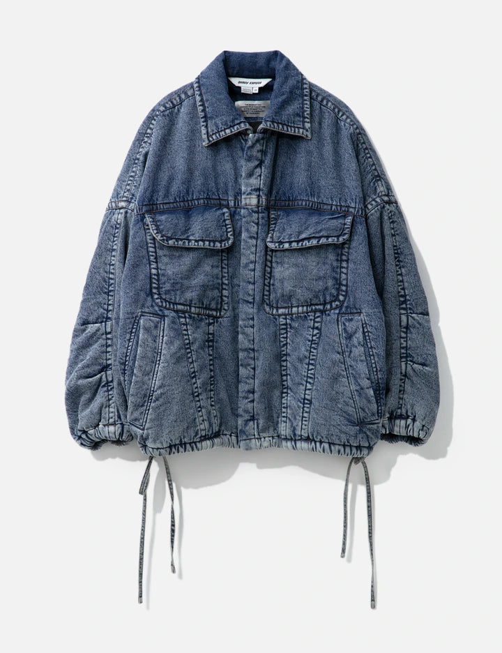 PADDED DENIM JACKET