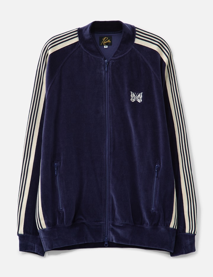 Rib Collar Track Jacket