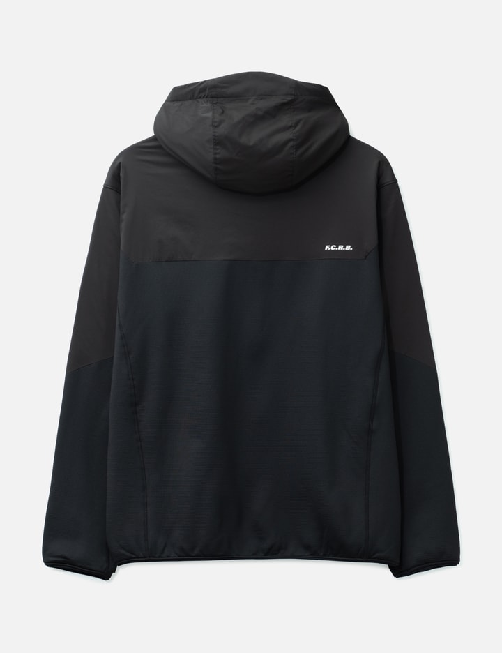 Grid Fleece Hybrid Hoodie