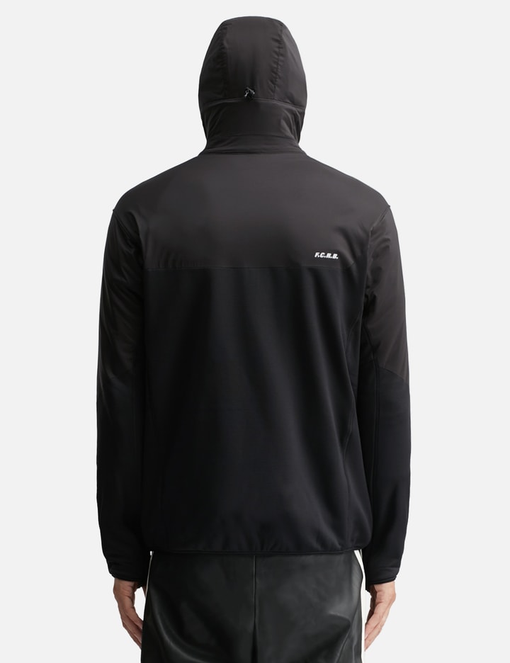 Grid Fleece Hybrid Hoodie