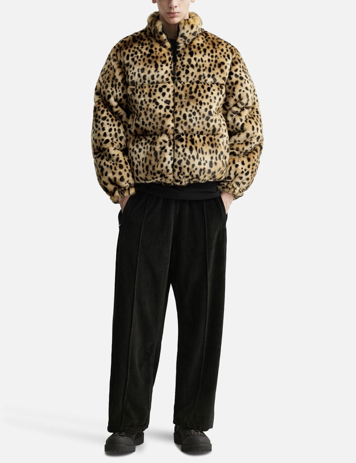 Nanga X Wacko Maria Leopard Fur Down Jacket