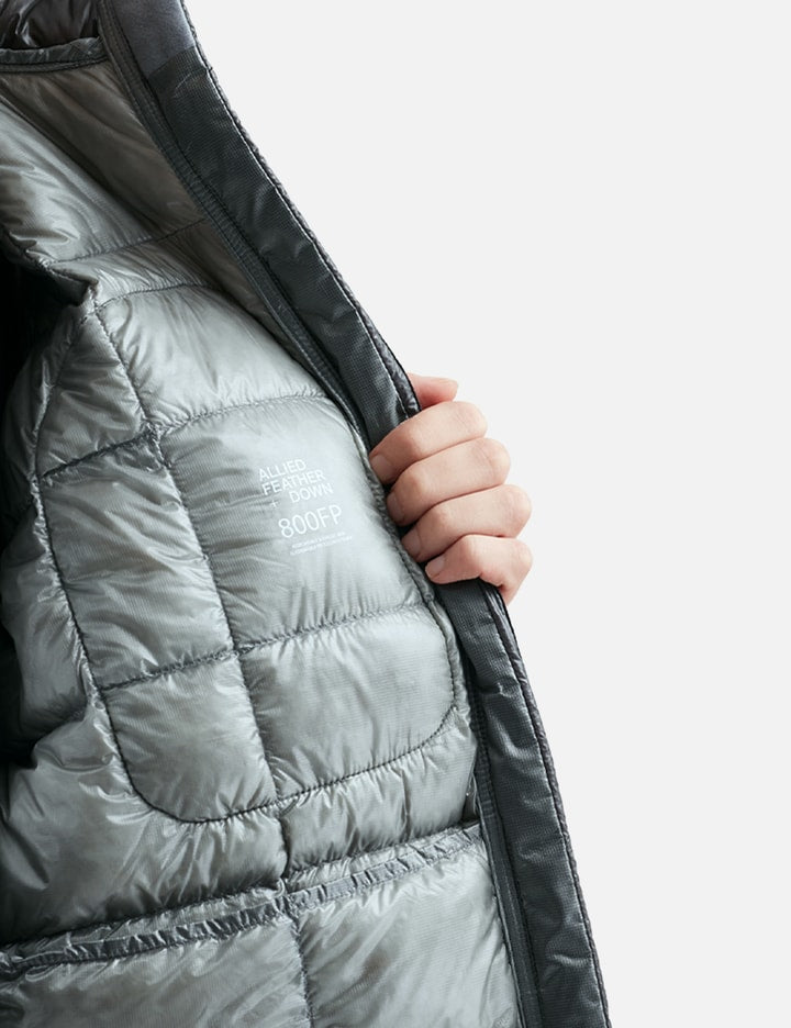 diamond stitch down jacket