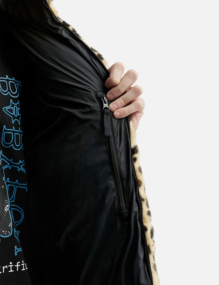Nanga X Wacko Maria Leopard Fur Down Jacket