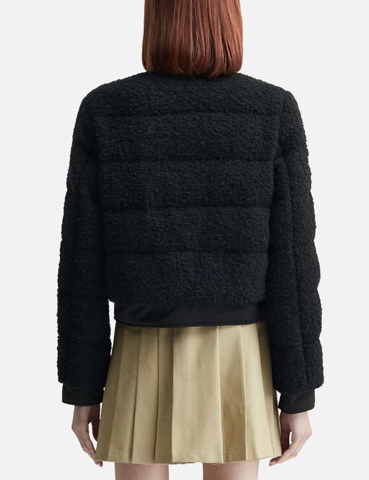 Blandy Wool Blend Bouclé Short Down Jacket