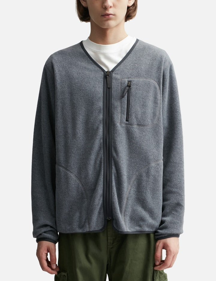 FLEECE CARDIGAN ZIP-UP