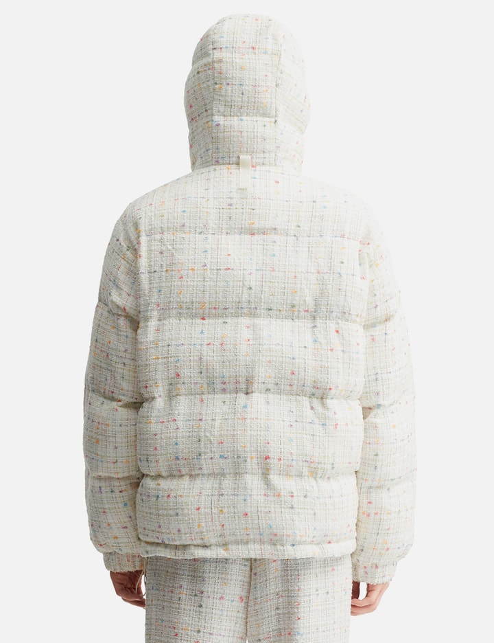 Abc. Tweed Hooded Puffer Jacket