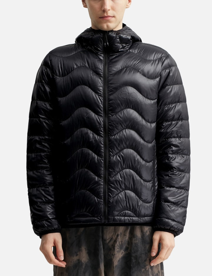 Waves Hooded Puffa