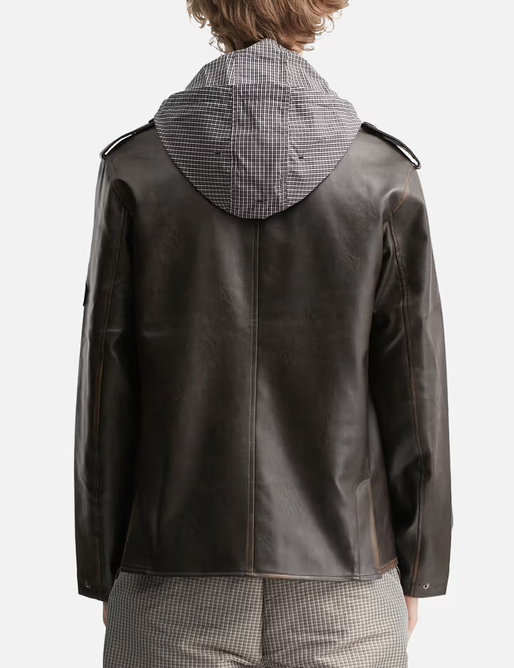 Umbro X Slam Jam Eco Leather Service Jacket