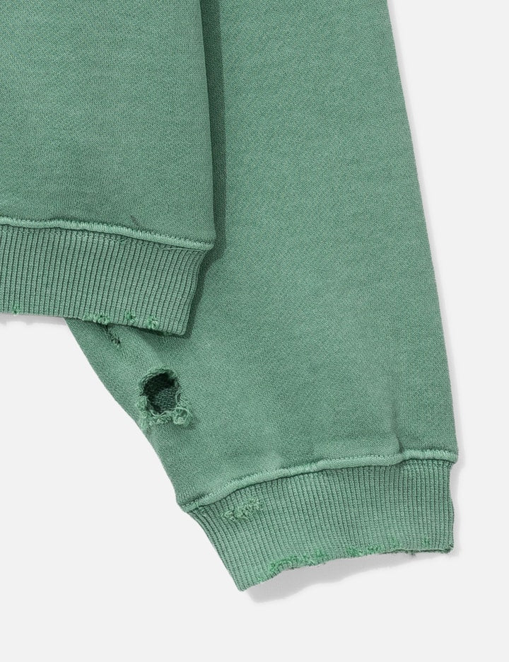 Curved Zip-Up Round Hem Hoodie