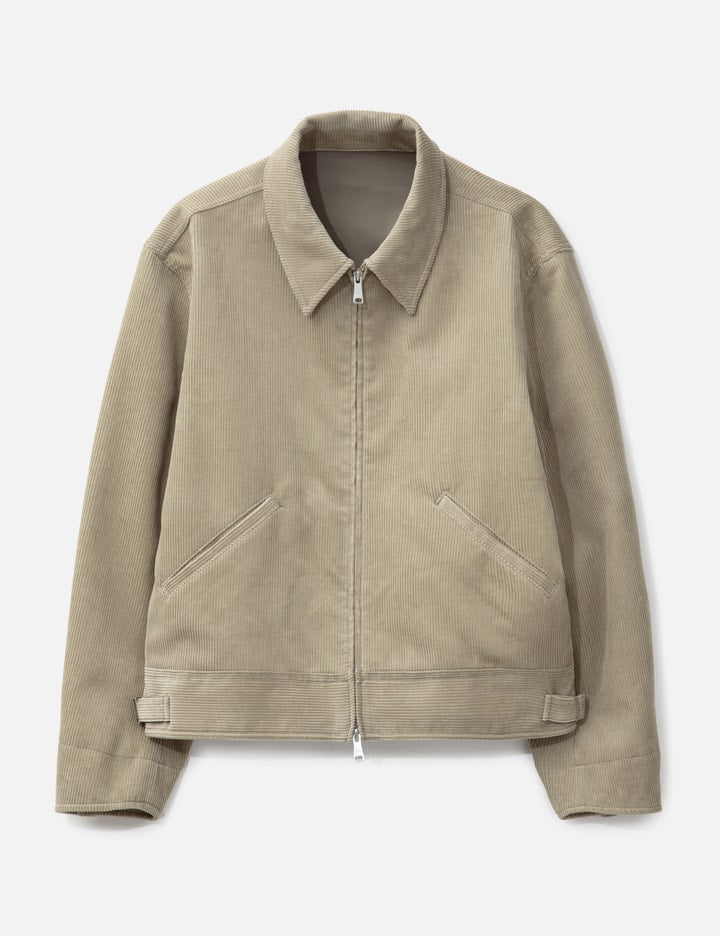 Corduroy Zip-up Jacket