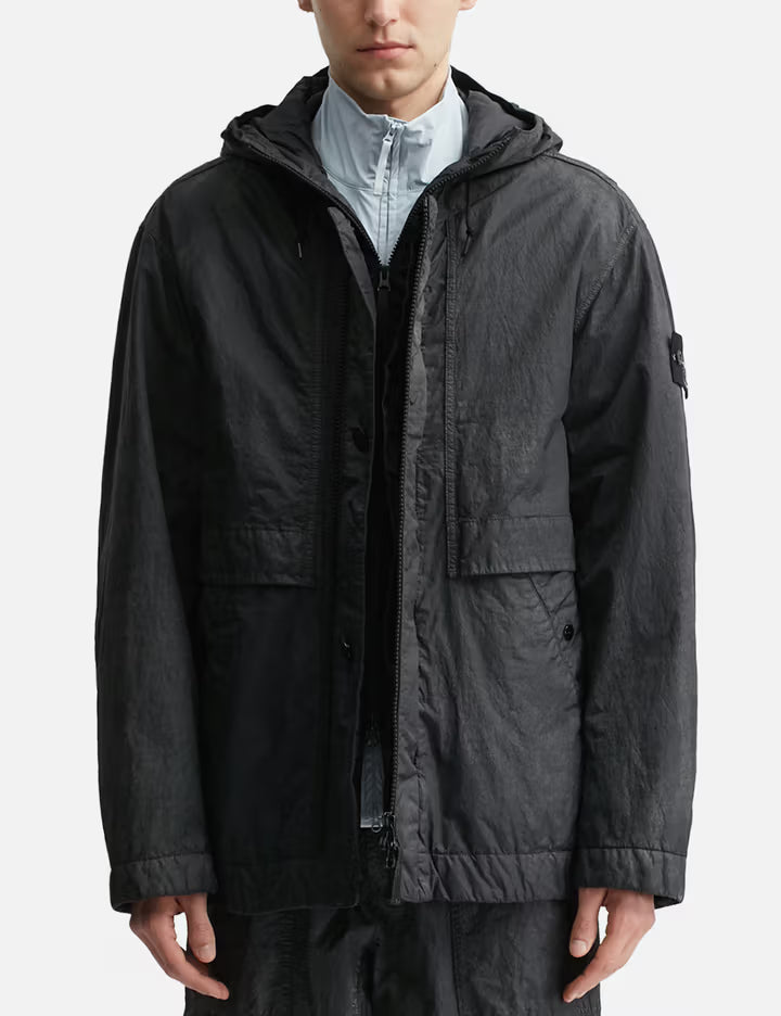 Dense Nylon-TC Hand Sprayed Reflective Jacket