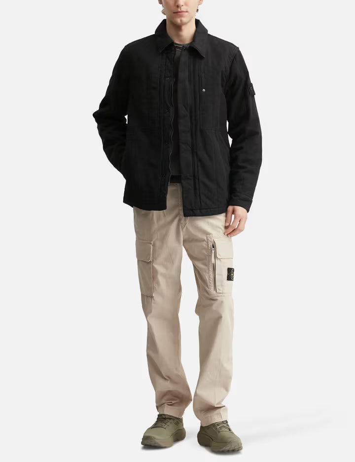 Cotton Linen Quilted-TC_S.I. Ghost Padded Coach Jacket