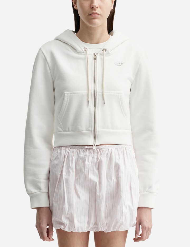 G Crop Zip Up