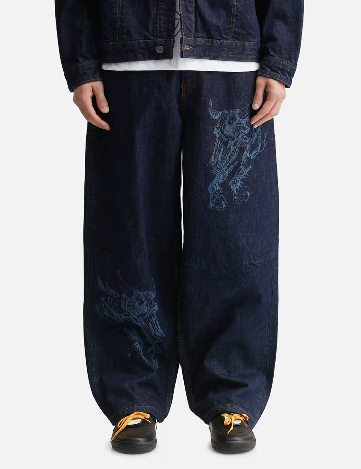 Butter Goods X Daniel Johnston Bull Selvedge Denim Jeans