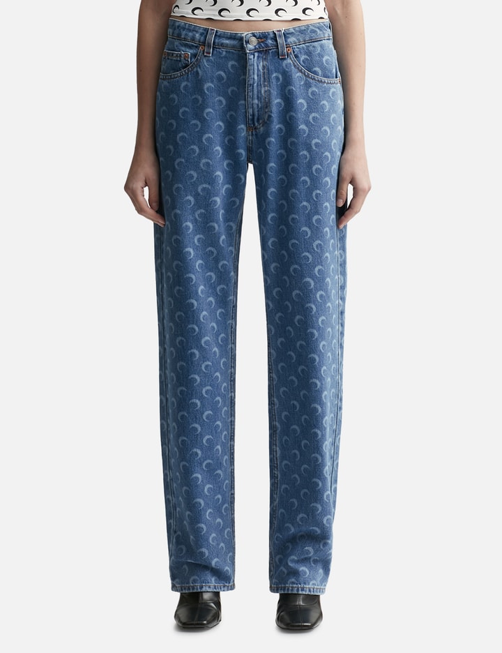 Moon Laser Denim Jeans