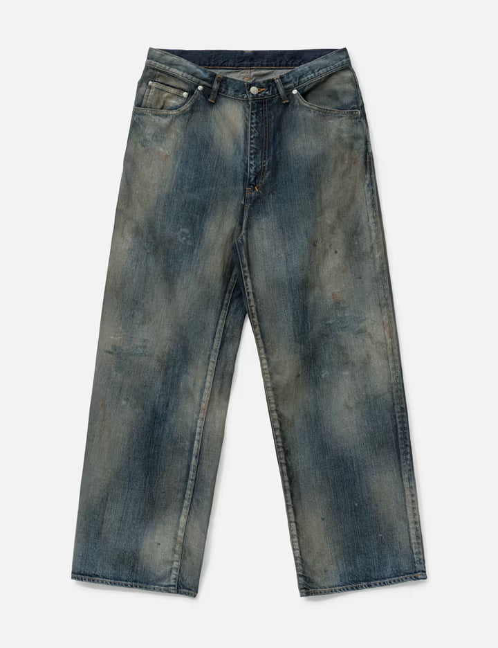 Aging Middle Straight 5P Denim Pants
