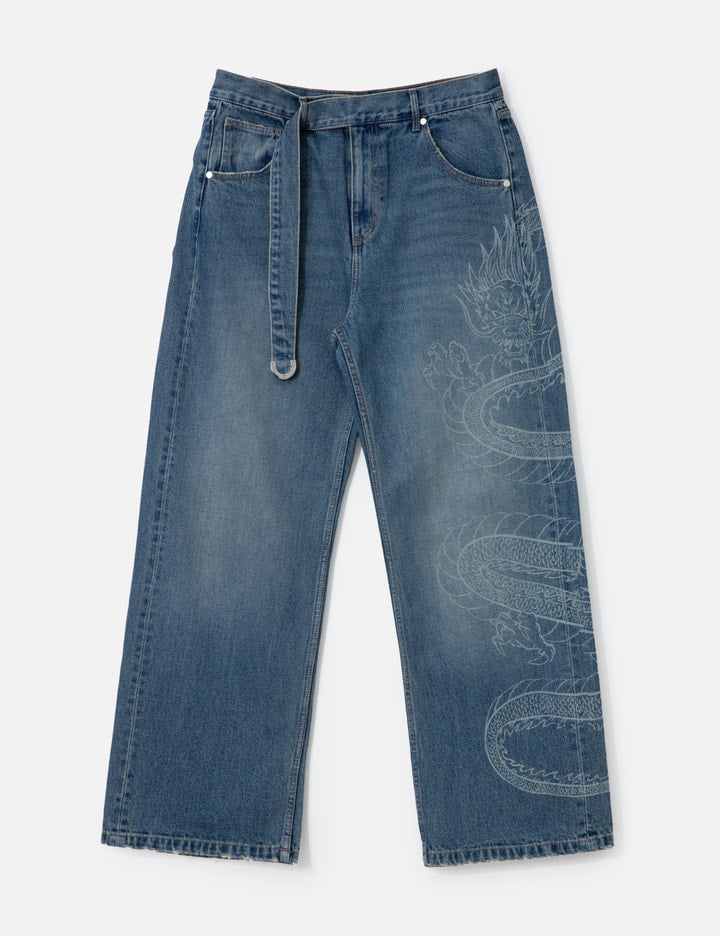 3.PARADIS x Bruce Lee: Laser Print Jeans