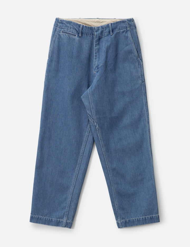 Wide Denim Pants