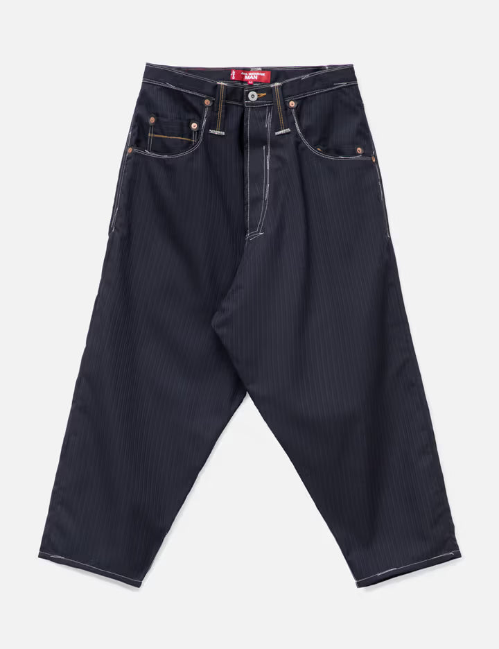 Junya Watanabe MAN X Levi's Wool Pinstriped Cropped Pants