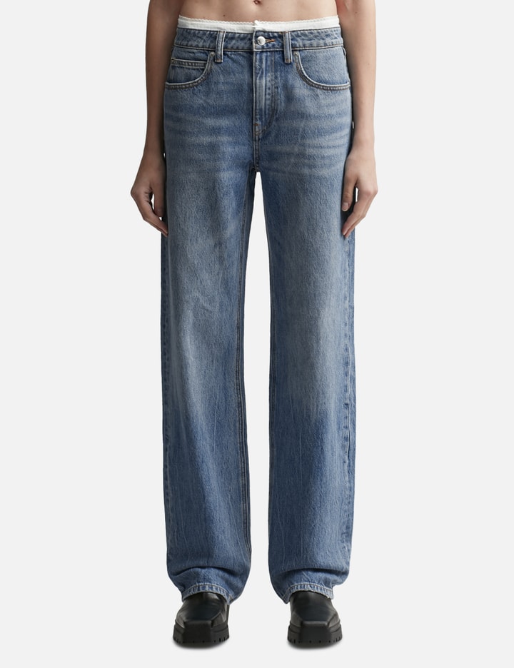 Pre-Styled Denim Jeans