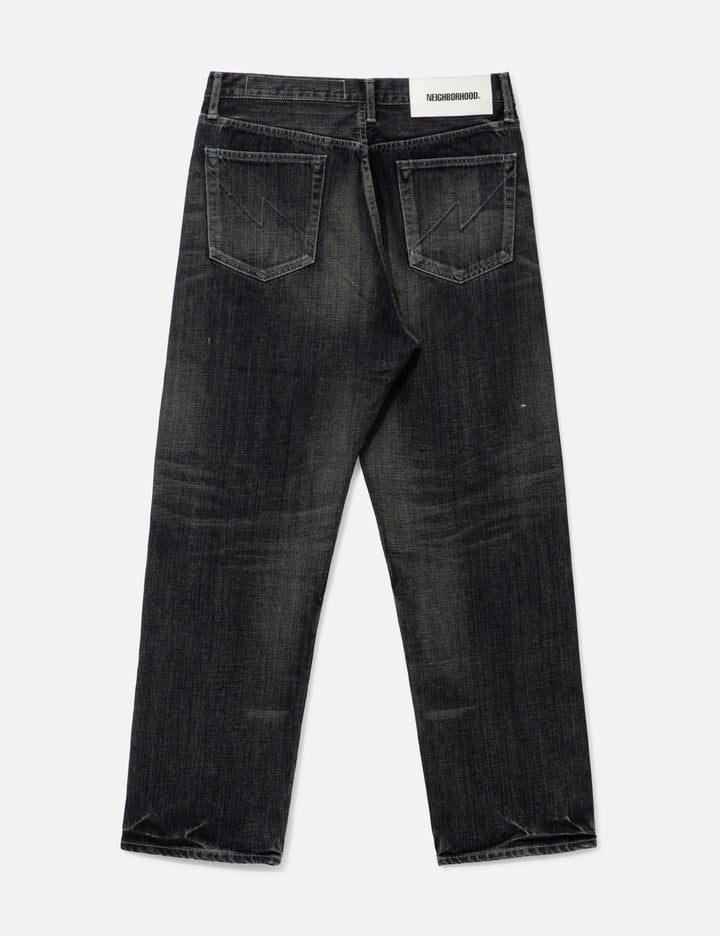 Washed Denim DP Basic Pants