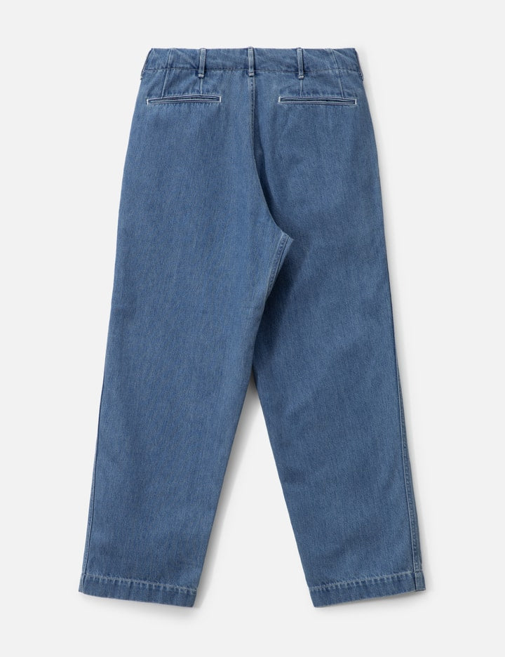 Wide Denim Pants