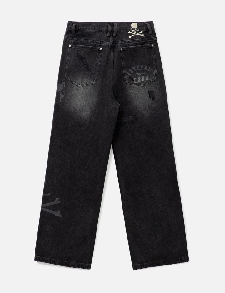 C2H4 x Mastermind Japan Totem Laser Jeans