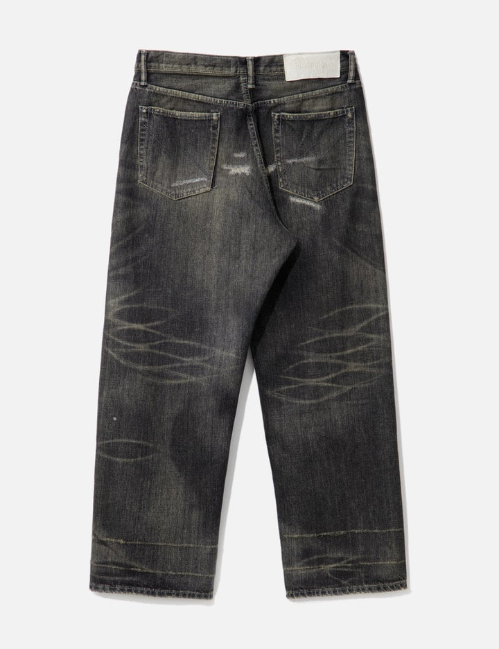 SAVAGE DENIM DP WIDE PANTS