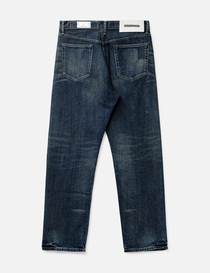 Washed Denim DP Basic Pants