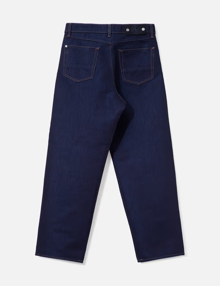 Indigo Denim-Rinsed Jeans