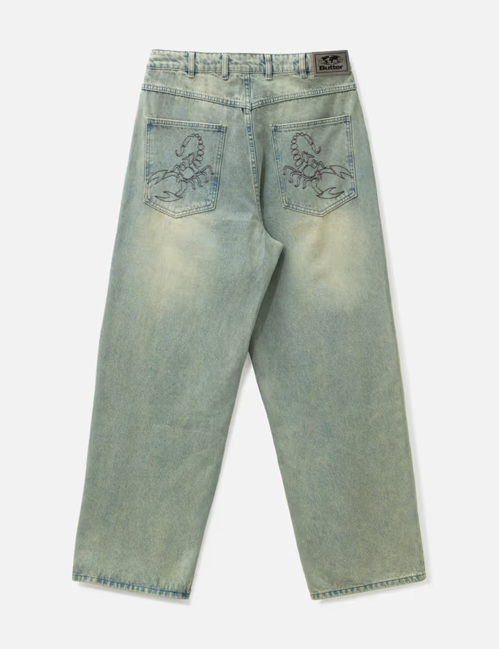 Scorpion Stitch Denim Jeans