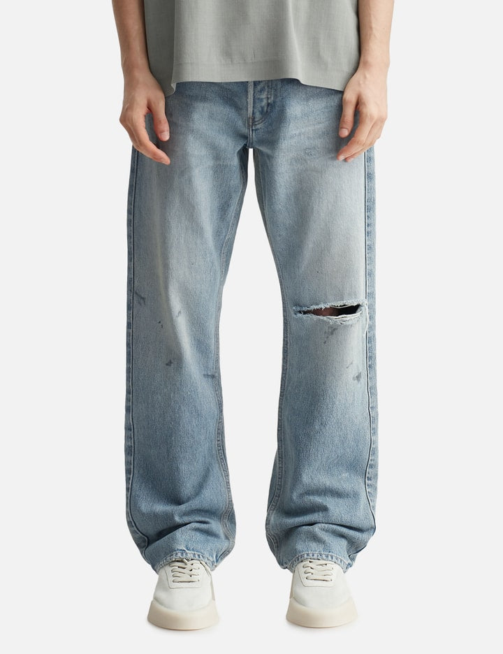 Straight 5 Pocket Jean
