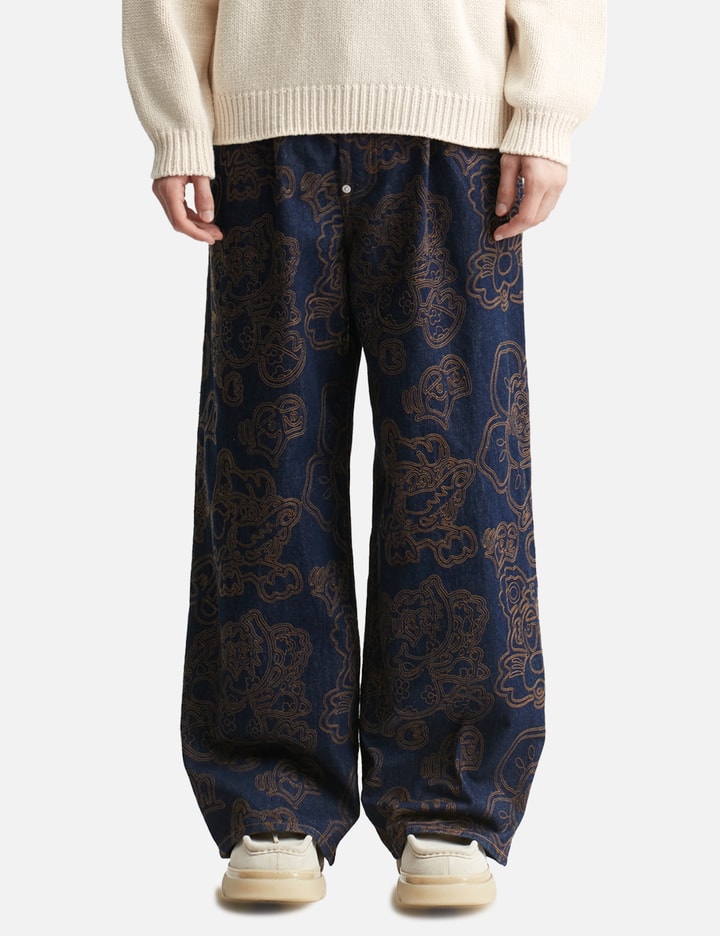 'KENZO VERDY MARKET' Baggy Fit Jeans