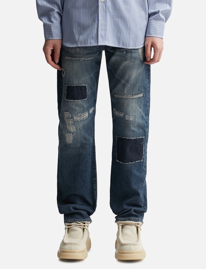 Selvedge Denim With Garment Treated Details